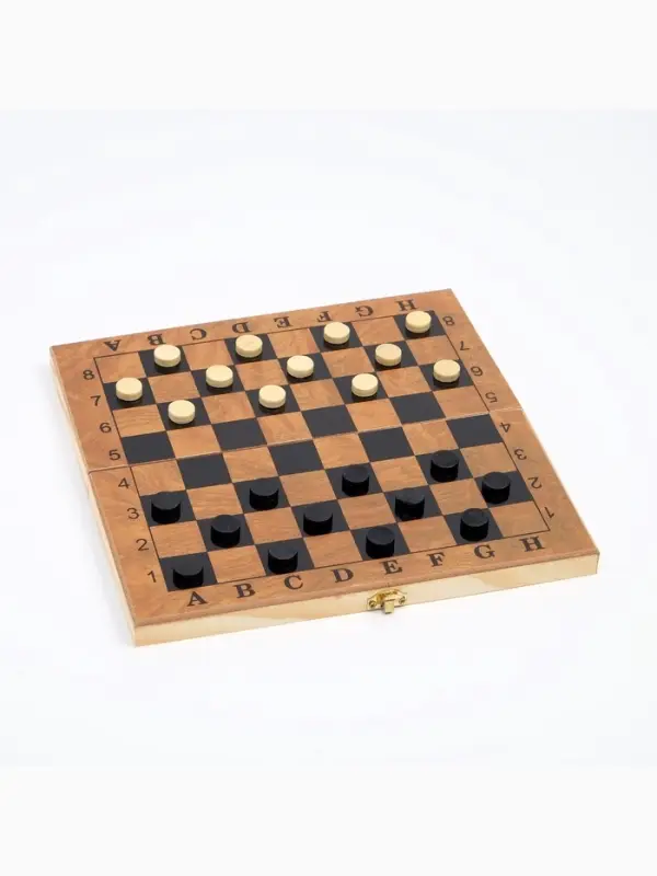 Шахматы нарды шашки &laquo;Цейтнот&raquo;, 3 в 1, классические, 24&times;24 см