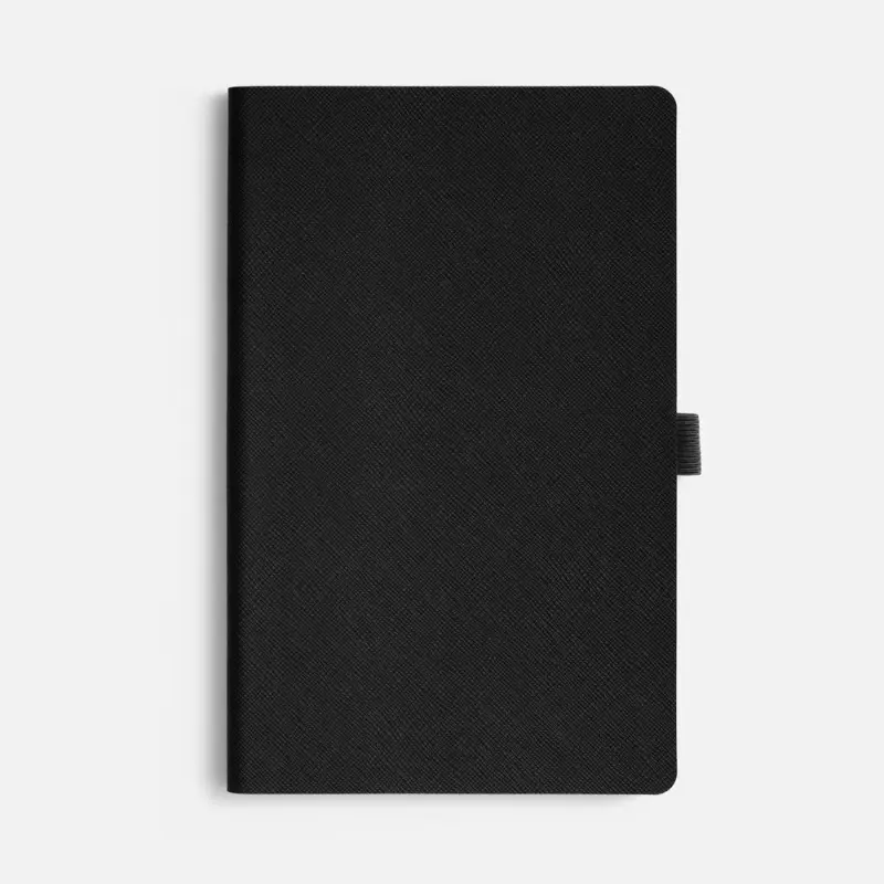 Ежедневник Lungo, недатированный, черный Ежедневник Lungo, недатированный, черный