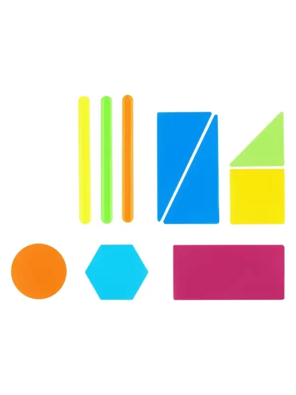 Касса счётных материалов &laquo;Учись считать&raquo;, 132 штуки, МИКС