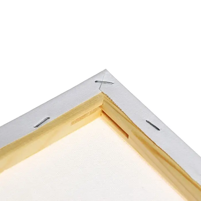 Холст на подрамнике, хлопок 100%, 1.6&times;30&times;30 см, акриловый грунт, мелкозернистый, 280 г/м&sup2;