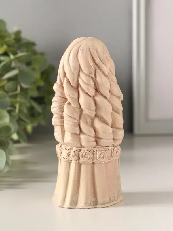 Фигурка - оберег &laquo;Берегиня манилка на любовь&raquo;, 13&times;5 см, бежевая, с эффектом состаривания