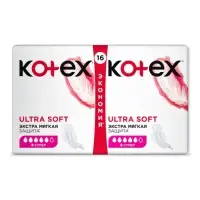 Прокладки Kotex Ultra Soft Super, 16 шт.