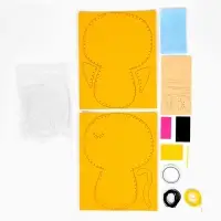 Набор для создания игрушки из фетра "Котик"