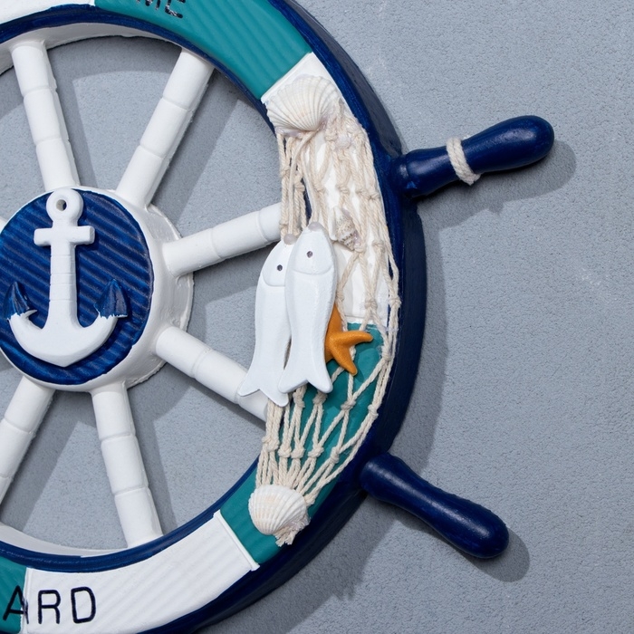 Сувенир интерьерный Сувенир интерьерный "Штурвал" 33см