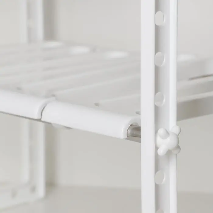 Полка под раковину раздвижная, 26&times;50(70)&times;38 см, белая