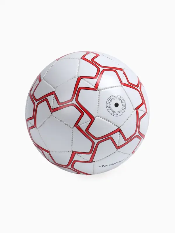 Футбольный мяч ONLYTOP, машинная сшивка, 32 панели, р. 5, PVC, МИКС