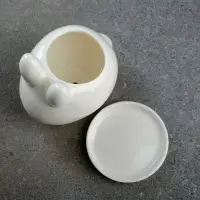 Горшок "Зайчик" 11*8*10см