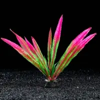 Растение искусственное для аквариума, 4&times;20 см, розовое