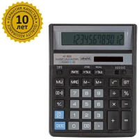 Калькулятор настольный ПОЛН/Р Attache AF-888,14р,дв.пит,204x158мм,черный