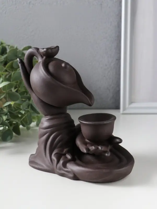 Подставка для благовоний TAKE IT EASY &laquo;Чайная церемония&raquo;, стелющийся дым, 16&times;14&times;9 см