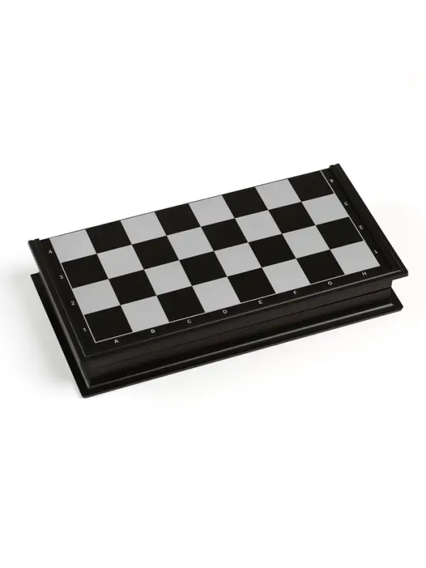 Шахматы с шашками и нардами &laquo;Классика&raquo;, 3 в 1, магнитная доска 25&times;25 см