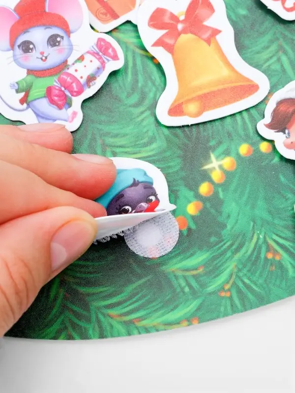 Игрушка развивающая «Веселые липучки. Веселые зверята» Игрушка развивающая «Веселые липучки. Веселые зверята»