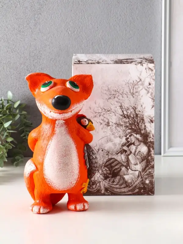 Копилка для денег «Хитрый лис», гипс, 25×13.5×13.5 см Копилка для денег «Хитрый лис», гипс, 25×13.5×13.5 см