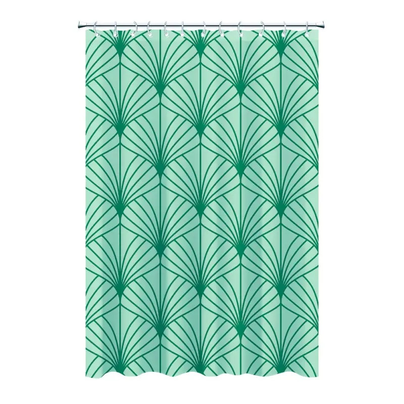 VETTA&nbsp;Шторка&nbsp;для&nbsp;ванной&nbsp;"Веер",&nbsp;ПЕВА,&nbsp;30&nbsp;г/м2,&nbsp;180х180см