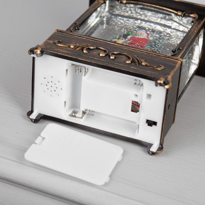 Светодиодная фигура «Дед Мороз и оленёнок» 14.5 × 22 × 8 см, металл, батарейки ААх3 (не в комплекте), USB, свечение тёплое белое Светодиодная фигура «Дед Мороз и оленёнок» 14.5 × 22 × 8 см, металл, батарейки ААх3 (не в комплекте), USB, свечение тёплое белое