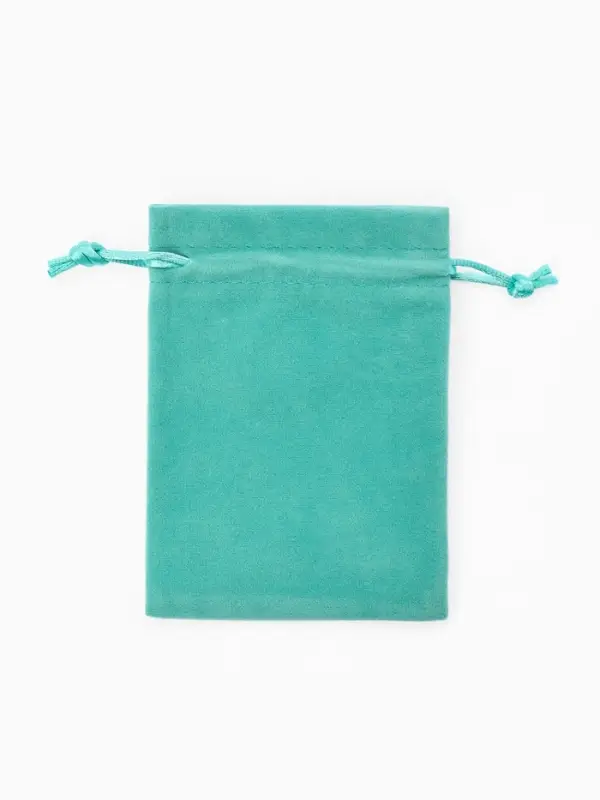 Набор мешочков бархатных 50 шт. &laquo;Классика&raquo;, 9&times;12 см, бирюзовый