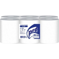 Полотенца бумажные д/дисп Protissue 1сл ЦВ 275м 6рул/уп_С195