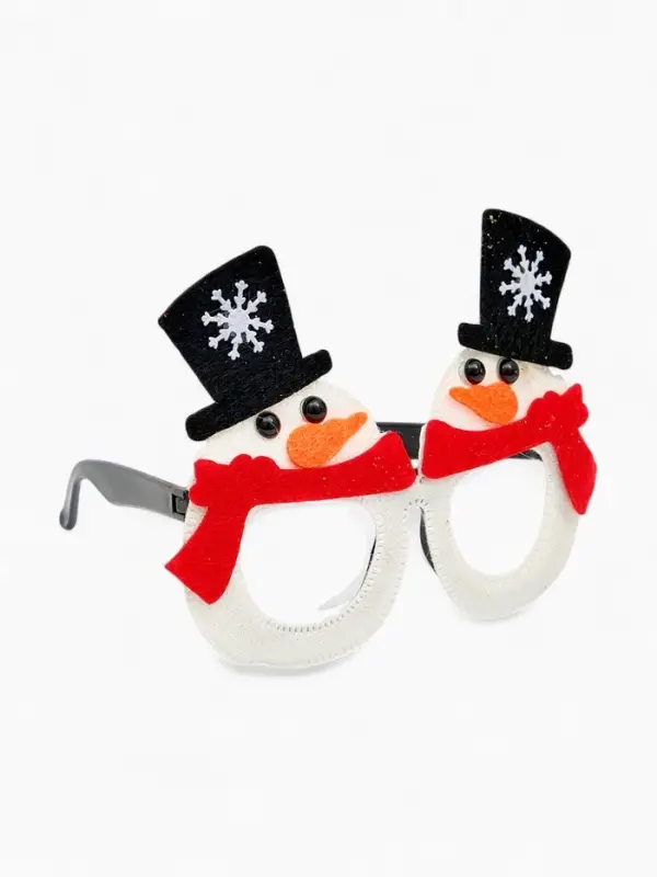 Карнавальные очки «Новогодние» набор 9 штук