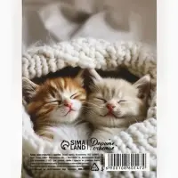 Набор мини-открыток в коробке со скрепками «Котики», 35 штук, 8 x 10 см Набор мини-открыток в коробке со скрепками «Котики», 35 штук, 8 x 10 см