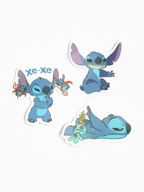 Фигурка-сюрприз «Космический друг Стич», коллекционная, 3 стикера в комплекте Фигурка-сюрприз «Космический друг Стич», коллекционная, 3 стикера в комплекте