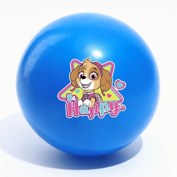 Мяч детский Paw Patrol «Happy», 16 см, 50 г, цвета МИКС Мяч детский Paw Patrol «Happy», 16 см, 50 г, цвета МИКС