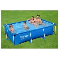 Бассейн каркасный Steel Pro, 259&times;170&times;61 см, прямоугольный, 56403 Bestway