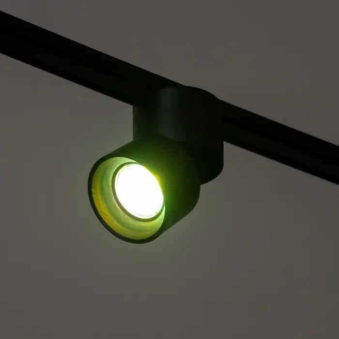 Светильник трековый BayerLux SLIM &laquo;Точка&raquo;, LED, 5 Вт, 3000K-6000К, 48 В, CRI90, 8&times;8&times;9.5 см, чёрный