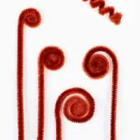 Синельная проволока, набор 100 шт., коричневая, 30 см