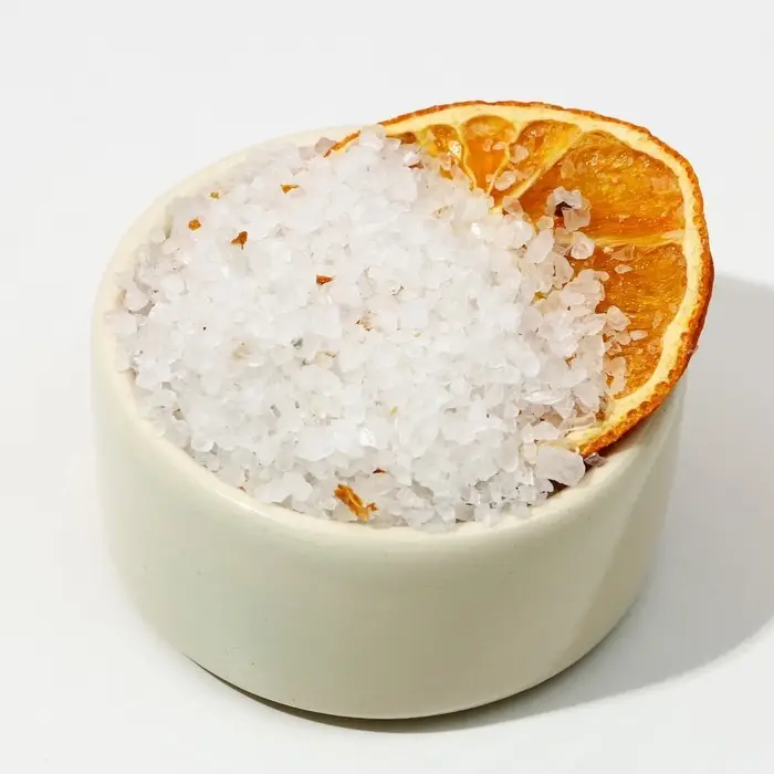 Соль для ванны с цедрой мандарина, можжевеловой ягодой и календулой, 150 г, ЧИСТОЕ СЧАСТЬЕ Соль для ванны с цедрой мандарина, можжевеловой ягодой и календулой, 150 г, ЧИСТОЕ СЧАСТЬЕ