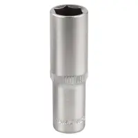 Головка торцевая 1/4"DR шестигранная 10мм, L=50мм