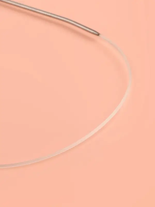 Спицы круговые, для вязания, с пластиковой леской, d=2 мм, 14/80 см, с иглой Спицы круговые, для вязания, с пластиковой леской, d=2 мм, 14/80 см, с иглой