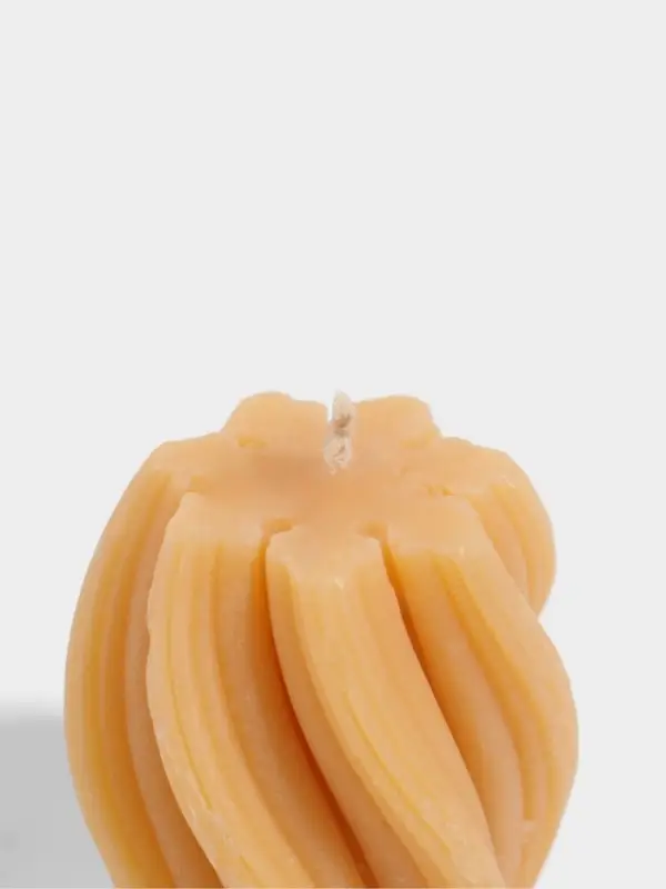 Свеча &laquo;Волнистые линии&raquo;, 5&times;5&times;6 см, соевый воск, МИКС