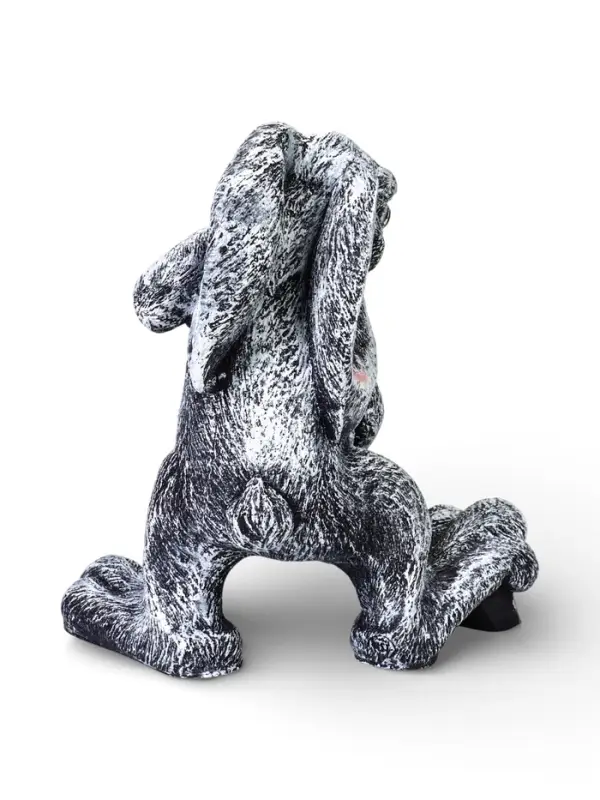 Садовая фигура из полистоуна &laquo;Заяц с лопатой&raquo;, 30&times;18&times;35 см