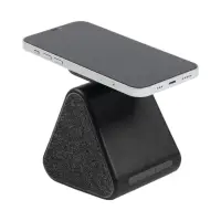 Колонка с зарядной станцией, 3 A, 15 Вт, беспроводная зарядка, кабель USB-Type-C, чёрная