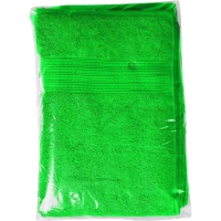 Набор полотенец махровых Luscan/бордюр 400г/м2, 70х140 салат, 5 шт/уп