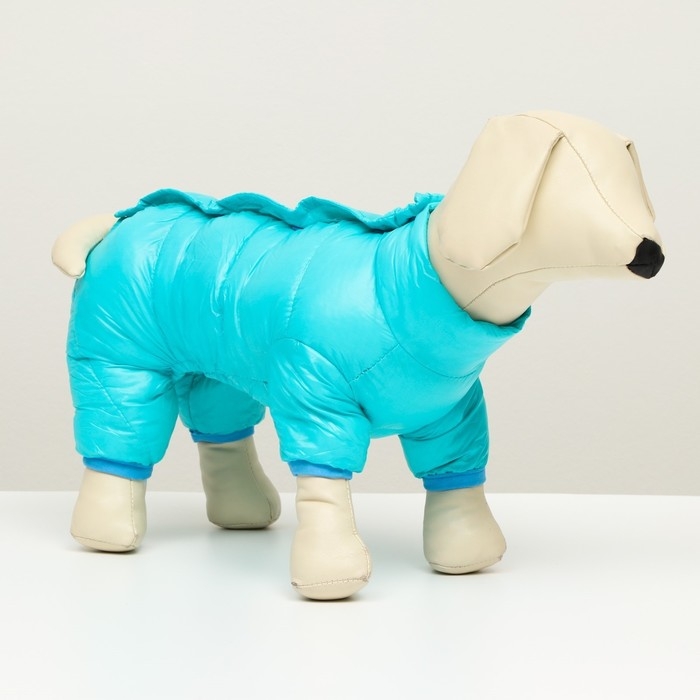 Комбинезон на кнопках, размер 8 (ДС 23 см, ОГ 30, ОШ 22 см), голубой Комбинезон на кнопках, размер 8 (ДС 23 см, ОГ 30, ОШ 22 см), голубой