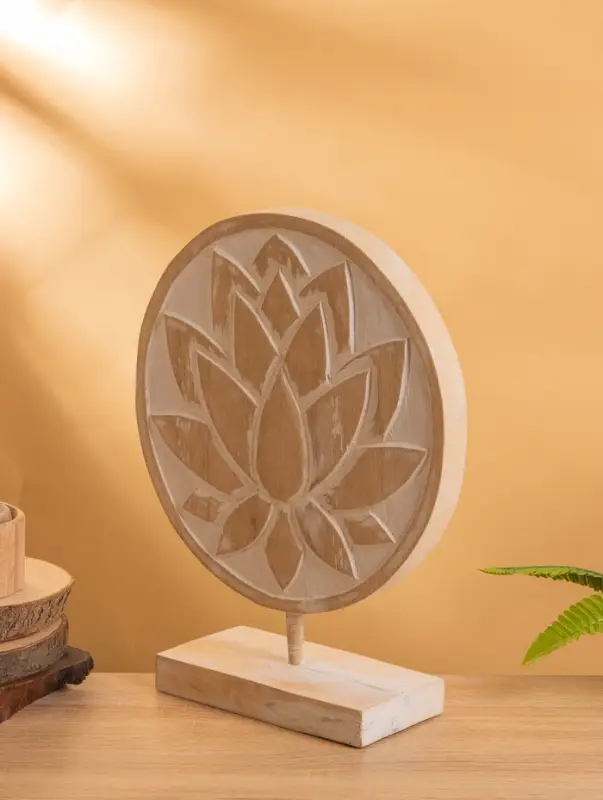 Сувенир интерьерный «Лотос», 29×10×37 см, дерево Сувенир интерьерный «Лотос», 29×10×37 см, дерево