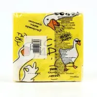 Салфетки бумажные однослойные «Гуси», 24х24 см, 50 шт Салфетки бумажные однослойные «Гуси», 24х24 см, 50 шт