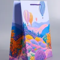 Пакет подарочный ламинированный &laquo;Летний вечер&raquo;, 26&times;12&times;32 см