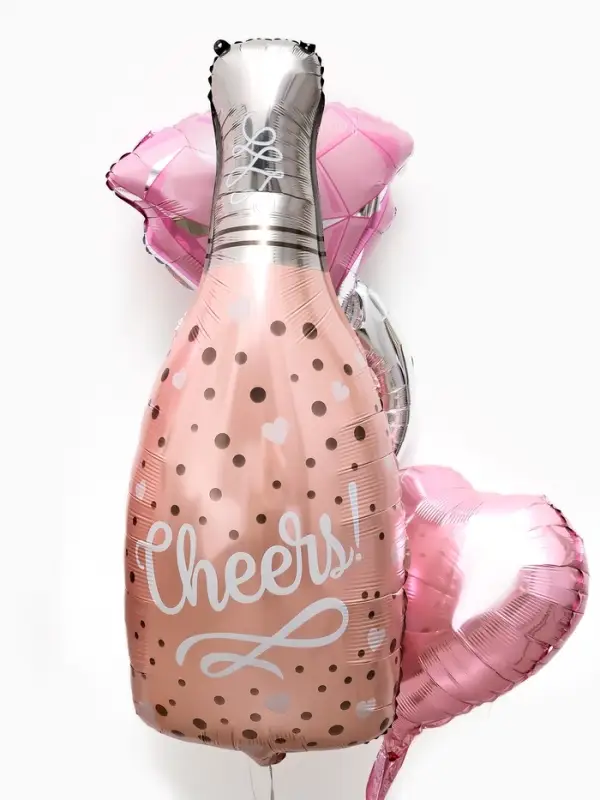 Воздушные шары фольгированные, набор &laquo;Девичник&raquo;, 5 шт.
