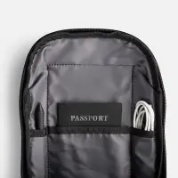 Рюкзак на одно плечо Solnex, черный