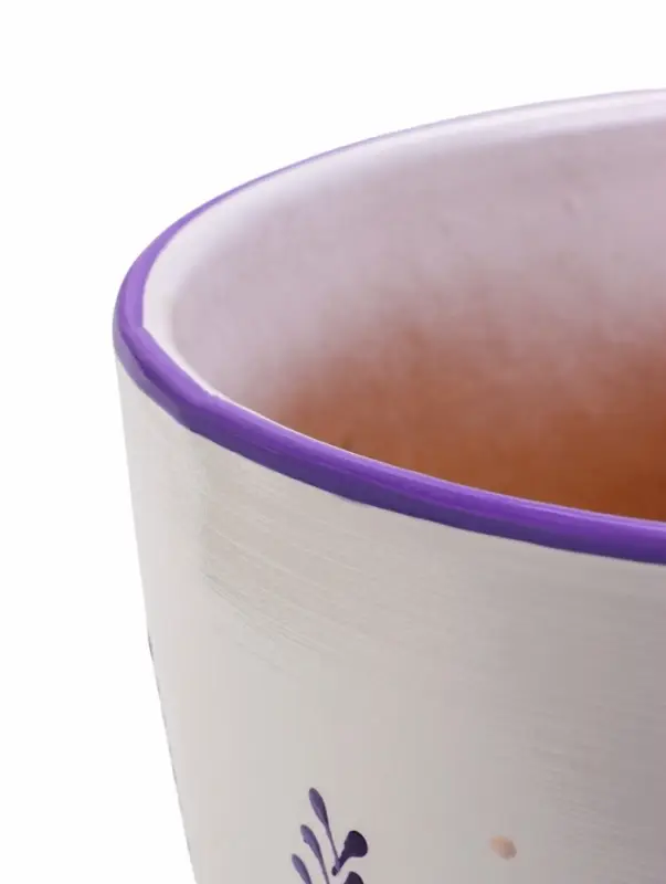 Набор горшков цветочный поддоном 4 шт 0,4 / 1 / 2,5 / 5 л керамика, Лаванда Набор горшков цветочный поддоном 4 шт 0,4 / 1 / 2,5 / 5 л керамика, Лаванда