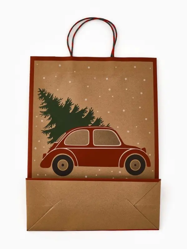 Набор подарочных пакетов &laquo;Подарок&raquo;, 3 шт,  25&times;4&times;30.5 см, 30&times;40&times;11,5 см, 18&times;23&times;10 см