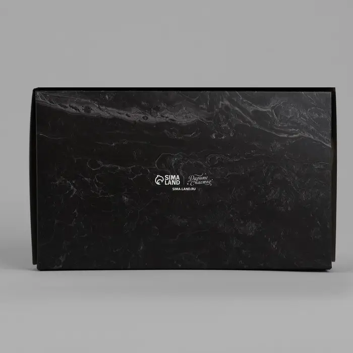 Кондитерская упаковка, коробка с ламинацией «Настоящий мужчина», 20 х 12 х 4 см