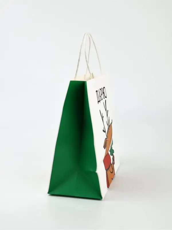 Набор пакетов подарочных &laquo;Новогодний праздник&raquo; 5 шт., 22&times;22&times;11 см