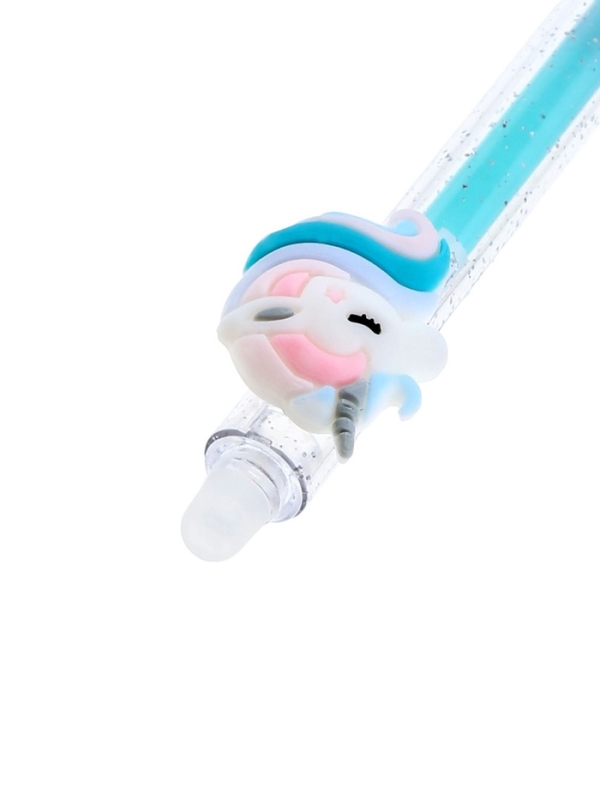 Ручка гелевая-прикол Единорог  МИКС