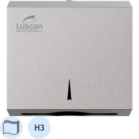 Диспенсер для полотенец лист Luscan Professional Vслож металл