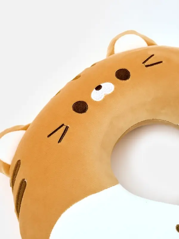 Мягкая игрушка - антистресс подголовник "Тигрёнок" 32 см