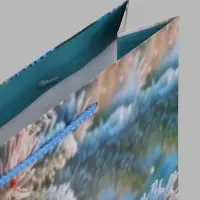 Пакет подарочный &laquo;Пора чудес. Заснеженная ель&raquo;, 33&times;10&times;42.5 см