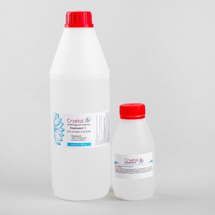 Эпоксидная смола Crystal 6, 1200 г Эпоксидная смола Crystal 6, 1200 г